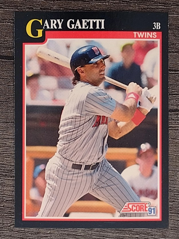 1991 Score #325 Gary Gaetti