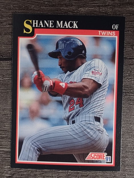 1991 Score #284 Shane Mack