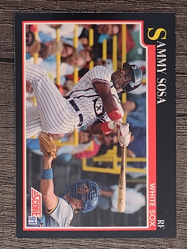 1991 Score #256 Sammy Sosa