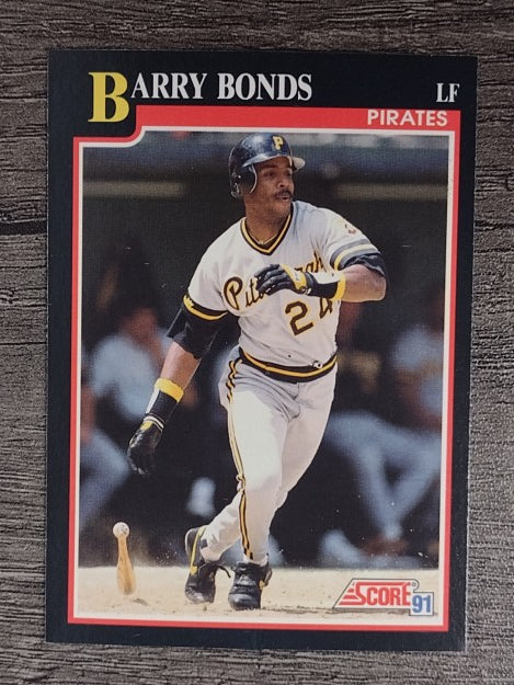 1991 Score #330 Barry Bonds