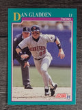 1991 Score #163 Dan Gladden