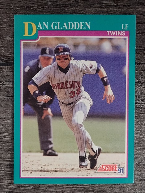 1991 Score #163 Dan Gladden