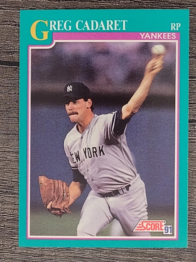 1991 Score #188 Greg Cadaret