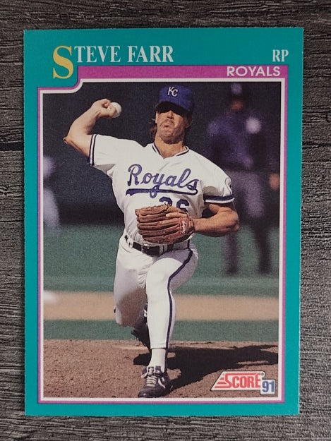 1991 Score #172 Steve Farr