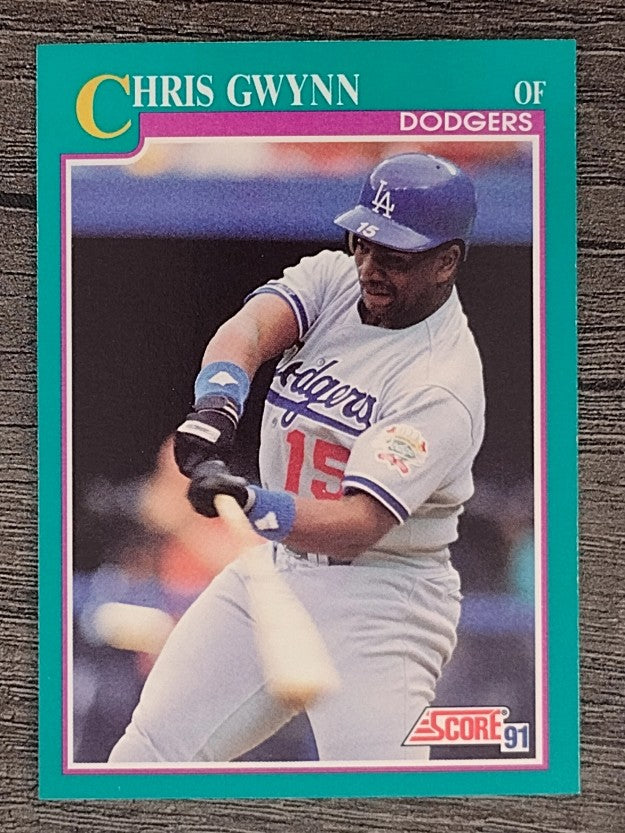 1991 Score #178 Chris Gwynn