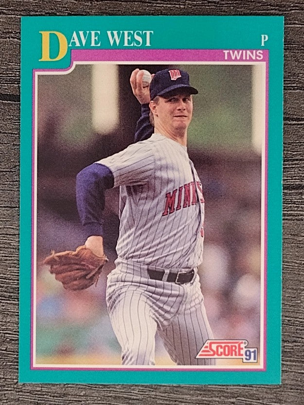 1991 Score #158 Dave West