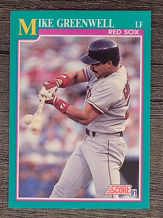 1991 Score #130 Mike Greenwell