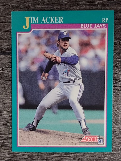 1991 Score #122 Jim Acker