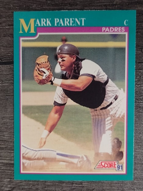 1991 Score #213 Mark Parent