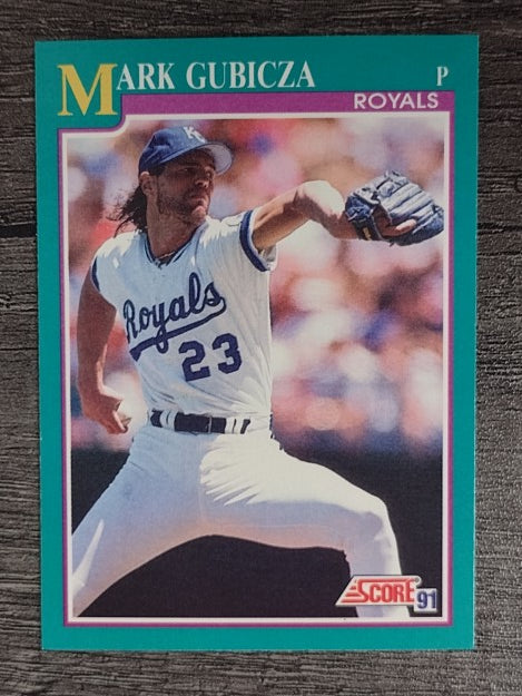 1991 Score #212 Mark Gubicza