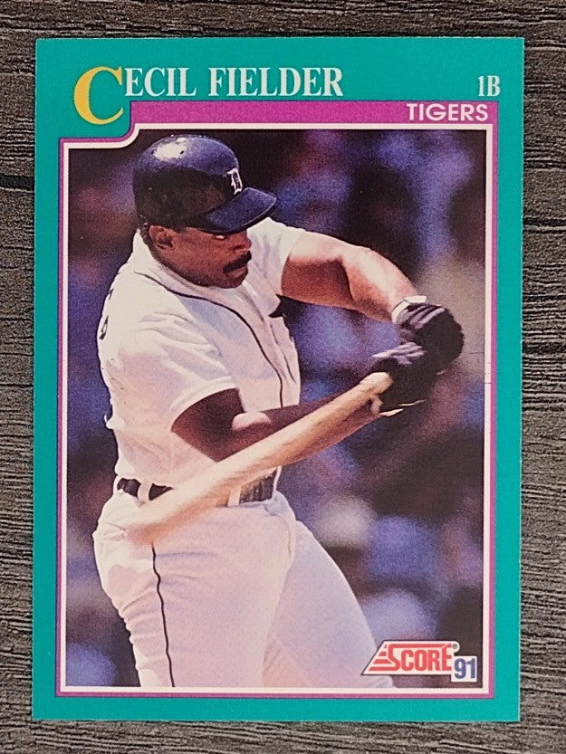 1991 Score #168 Cecil Fielder