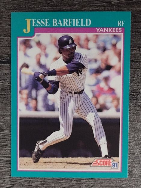 1991 Score #148 Jesse Barfield