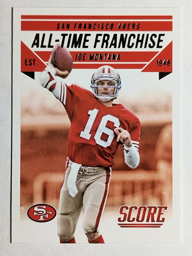 2015 Score All-Time Franchise #3 Joe Montana