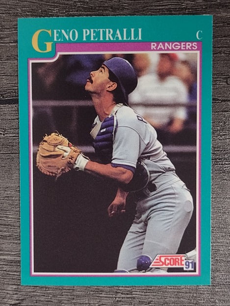 1991 Score #191 Geno Petralli