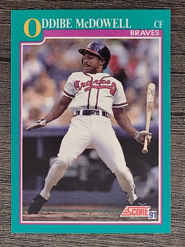 1991 Score #121 Oddibe McDowell
