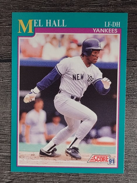1991 Score #166 Mel Hall