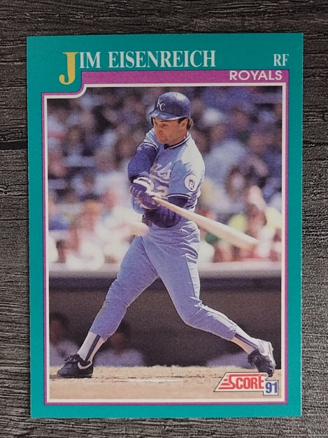 1991 Score #154 Jim Eisenreich