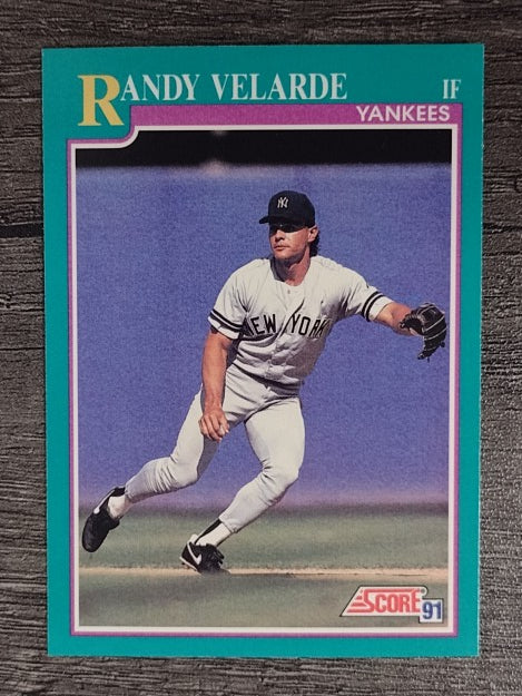 1991 Score #134 Randy Velarde