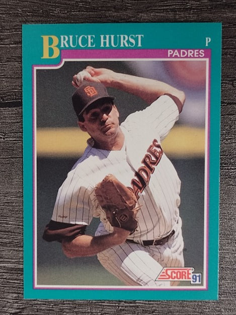 1991 Score #145 Bruce Hurst