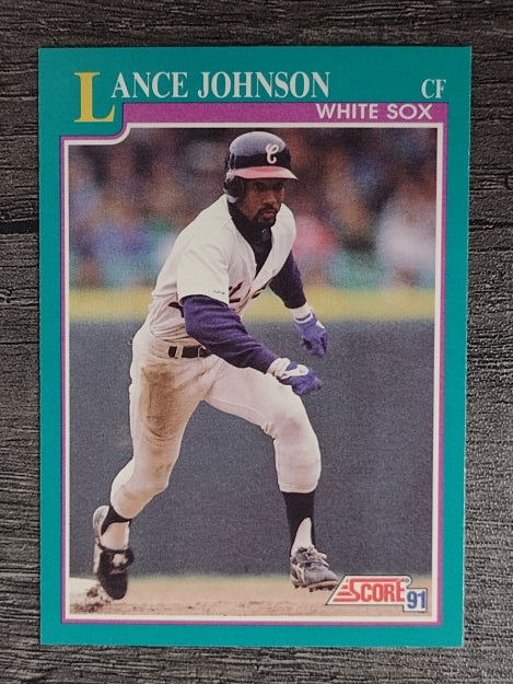 1991 Score #157 Lance Johnson