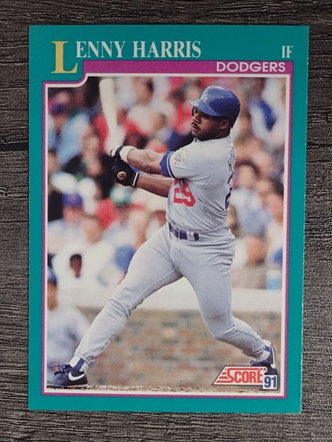 1991 Score #144 Lenny Harris