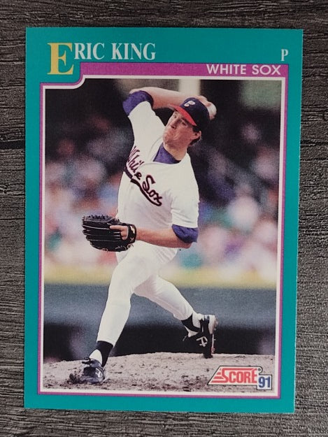 1991 Score #124 Eric King