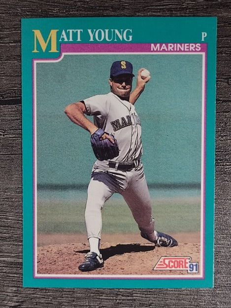 1991 Score #126 Matt Young