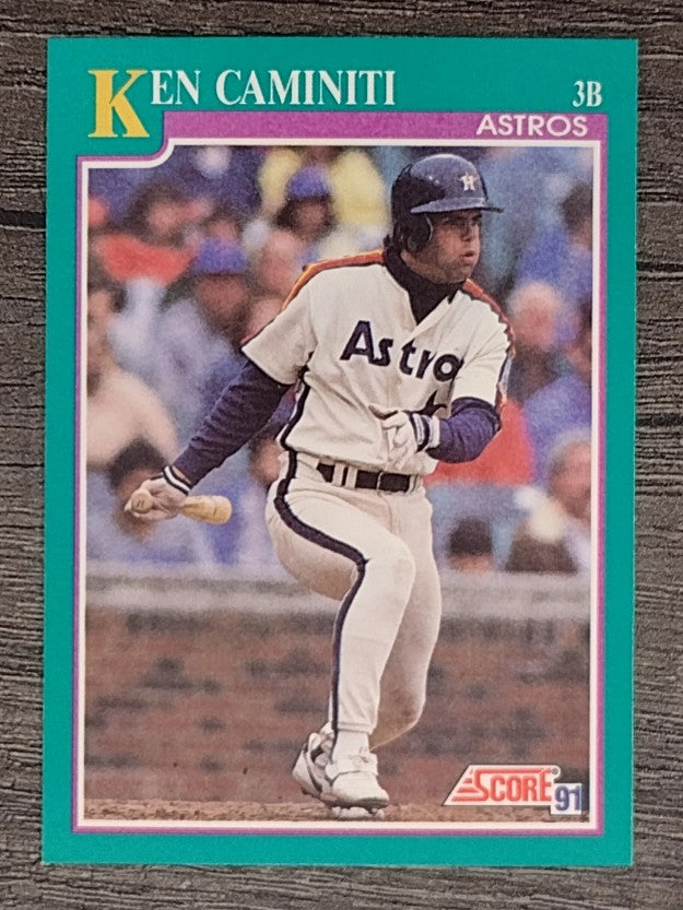 1991 Score #186 Ken Caminiti