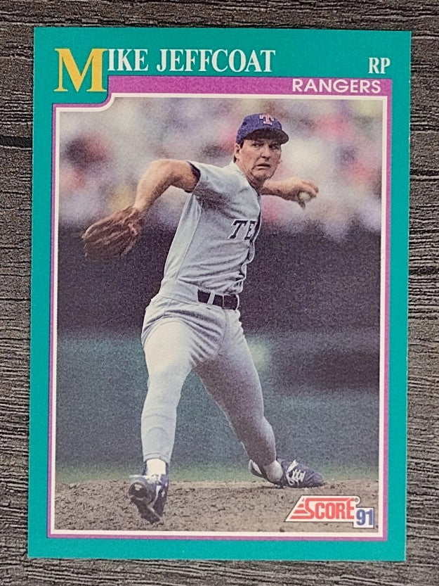 1991 Score #174 Mike Jeffcoat