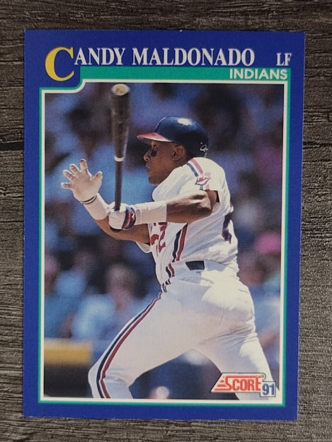 1991 Score #93 Candy Maldonado