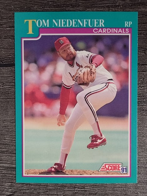 1991 Score #217 Tom Niedenfuer