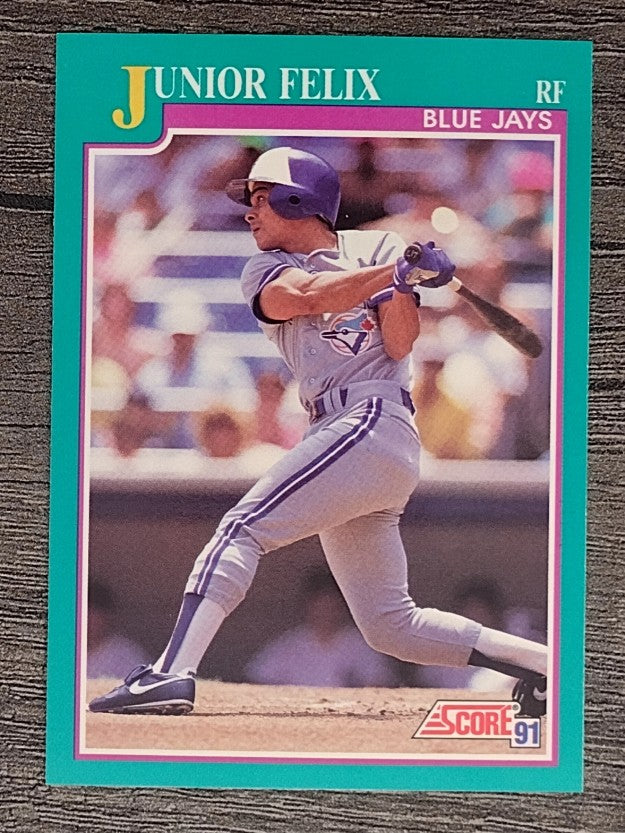 1991 Score #203 Junior Felix