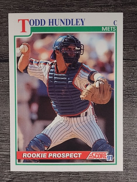 1991 Score #340 Todd Hundley
