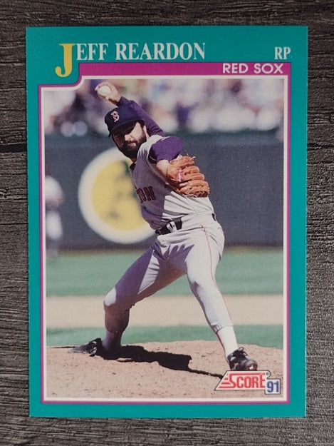 1991 Score #164 Jeff Reardon