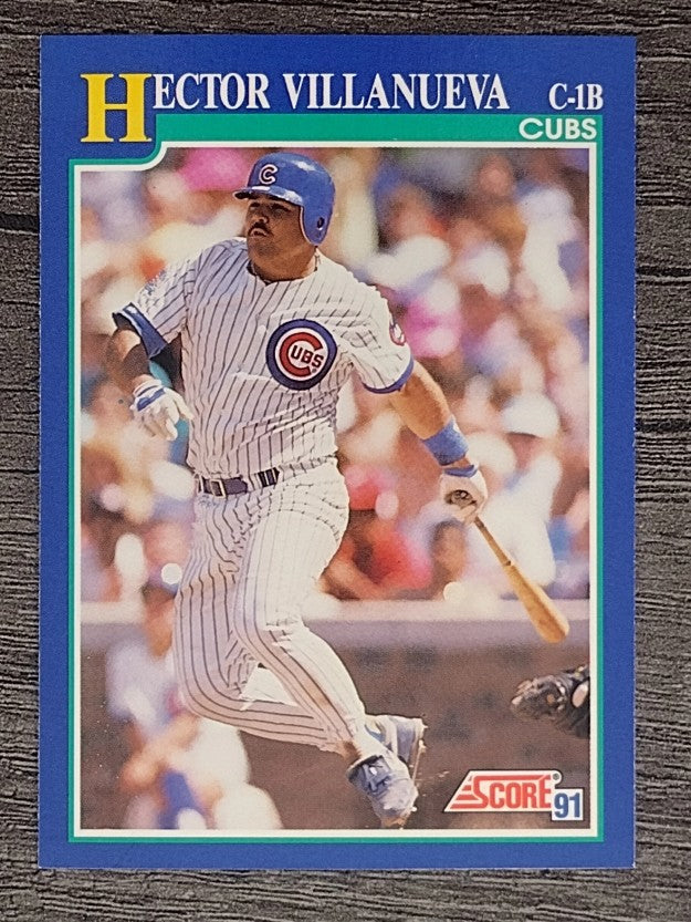 1991 Score #71 Hector Villanueva