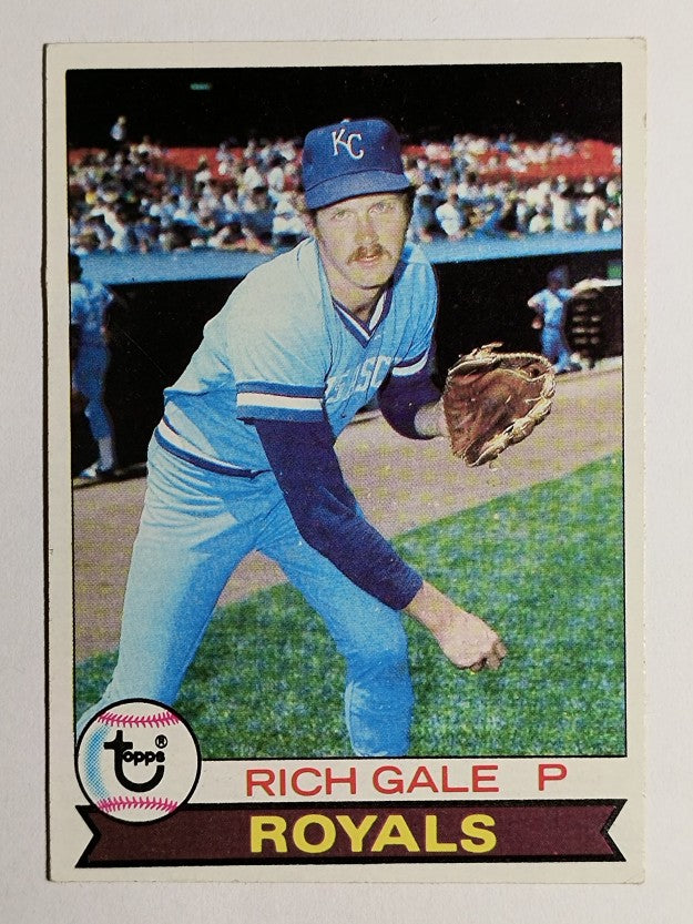 1979 Topps #298 Rich Gale RC (EX)