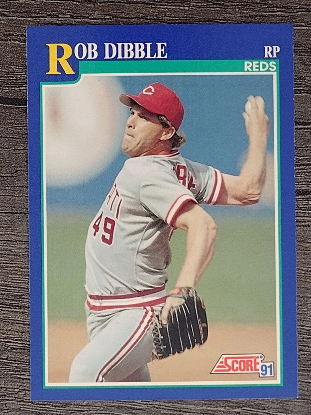 1991 Score #17 Rob Dibble