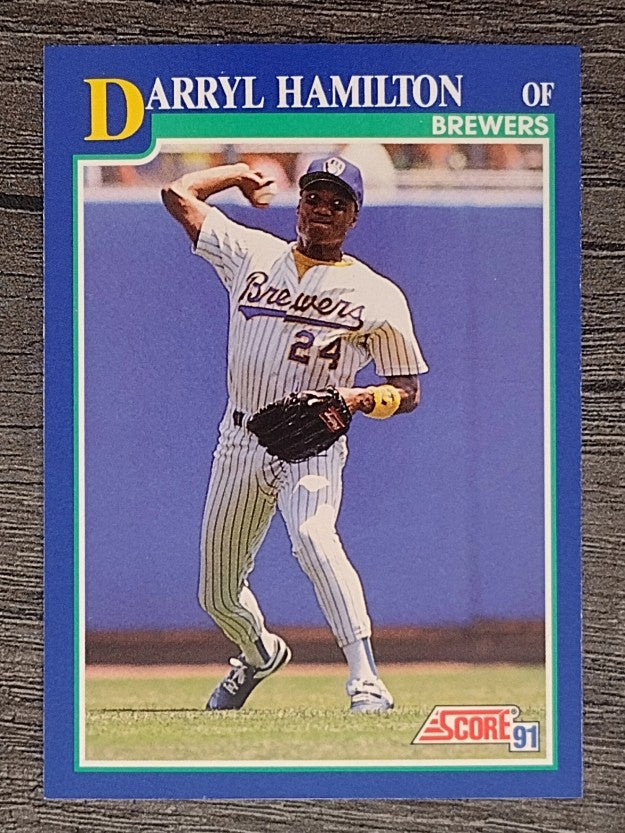 1991 Score #107 Darryl Hamilton