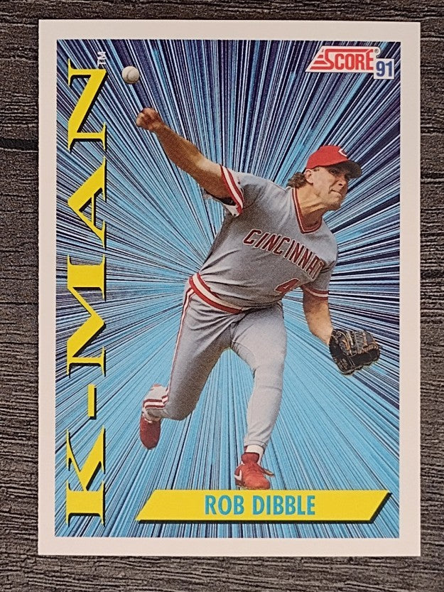 1991 Score #407 Rob Dibble KM