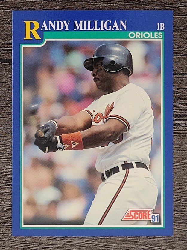 1991 Score #86 Randy Milligan