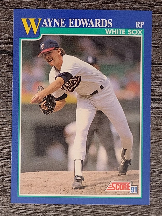 1991 Score #66 Wayne Edwards