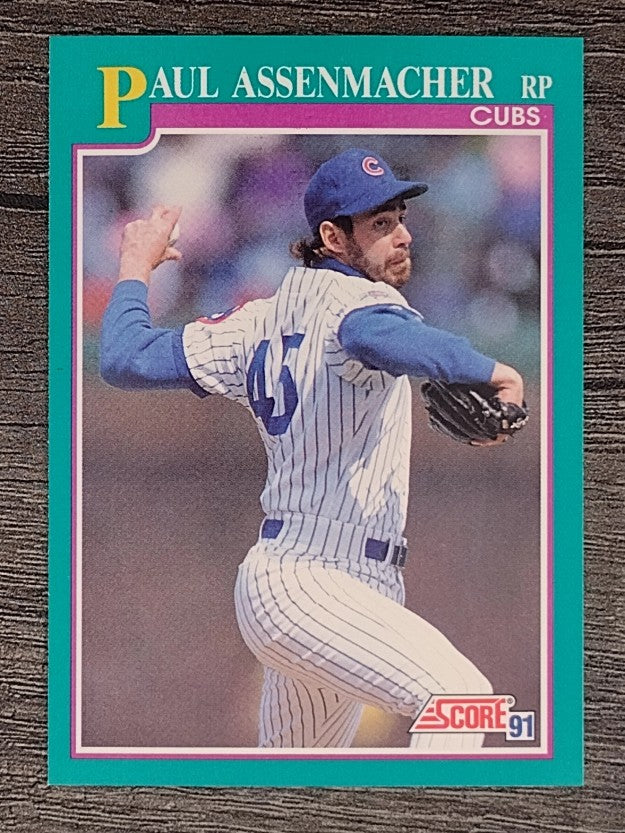 1991 Score #147 Paul Assenmacher
