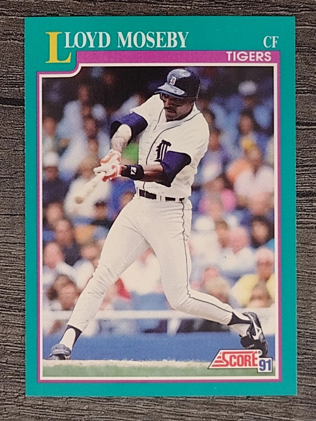 1991 Score #133 Lloyd Moseby