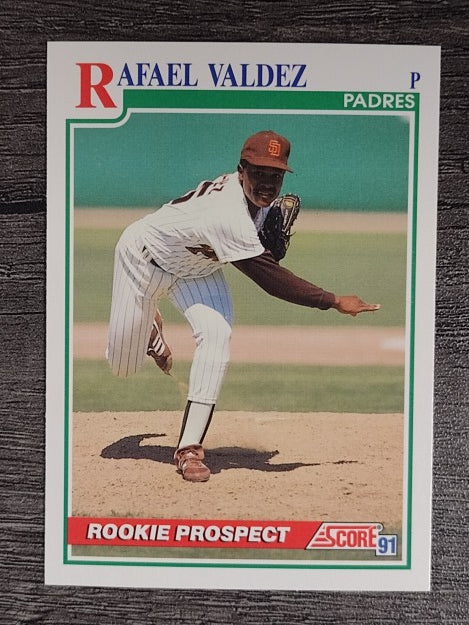 1991 Score #360 Rafael Valdez