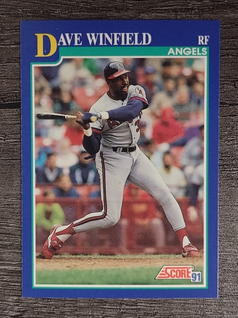 1991 Score #83 Dave Winfield