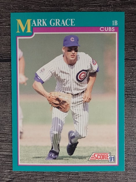 1991 Score #175 Mark Grace