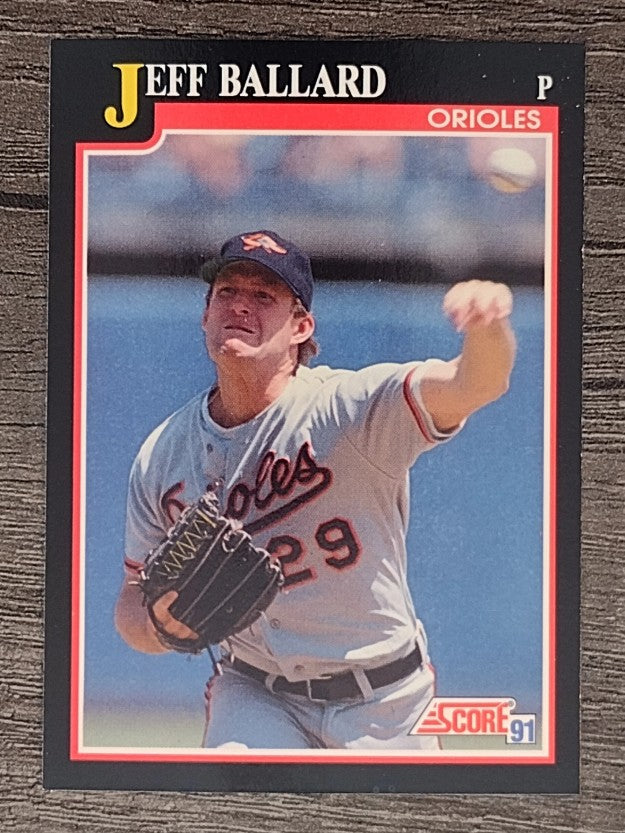 1991 Score #243 Jeff Ballard