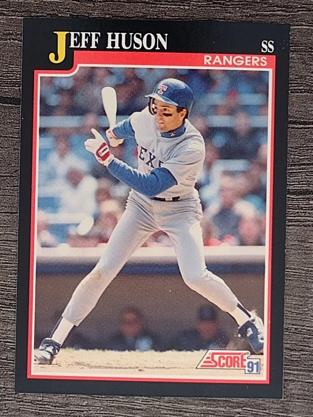 1991 Score #263 Jeff Huson