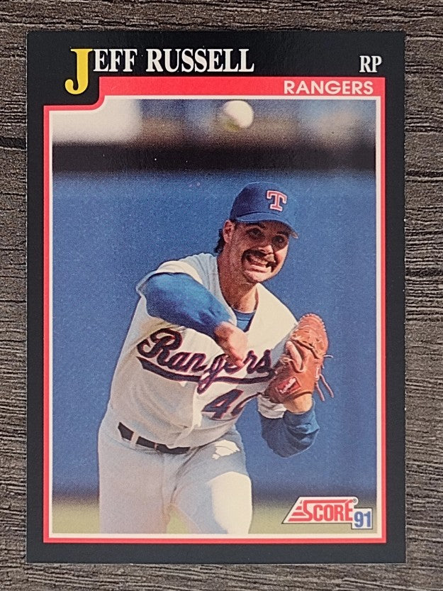 1991 Score #277 Jeff Russell