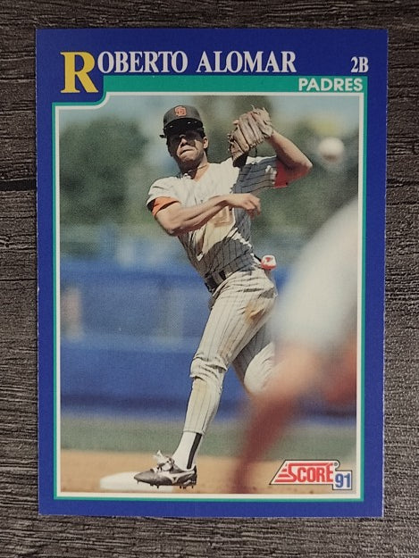 1991 Score #25 Roberto Alomar